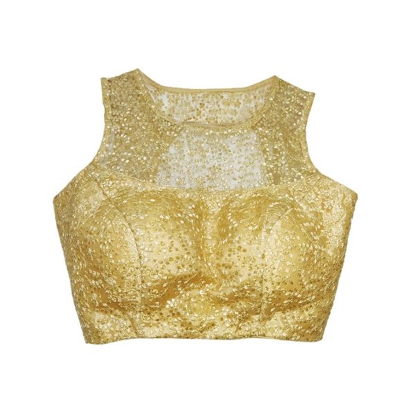 Gold Modern Blouse - Picture 1 of 1